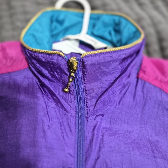 Twenty Teal and Purple Windbreaker - Picture 6 of 9